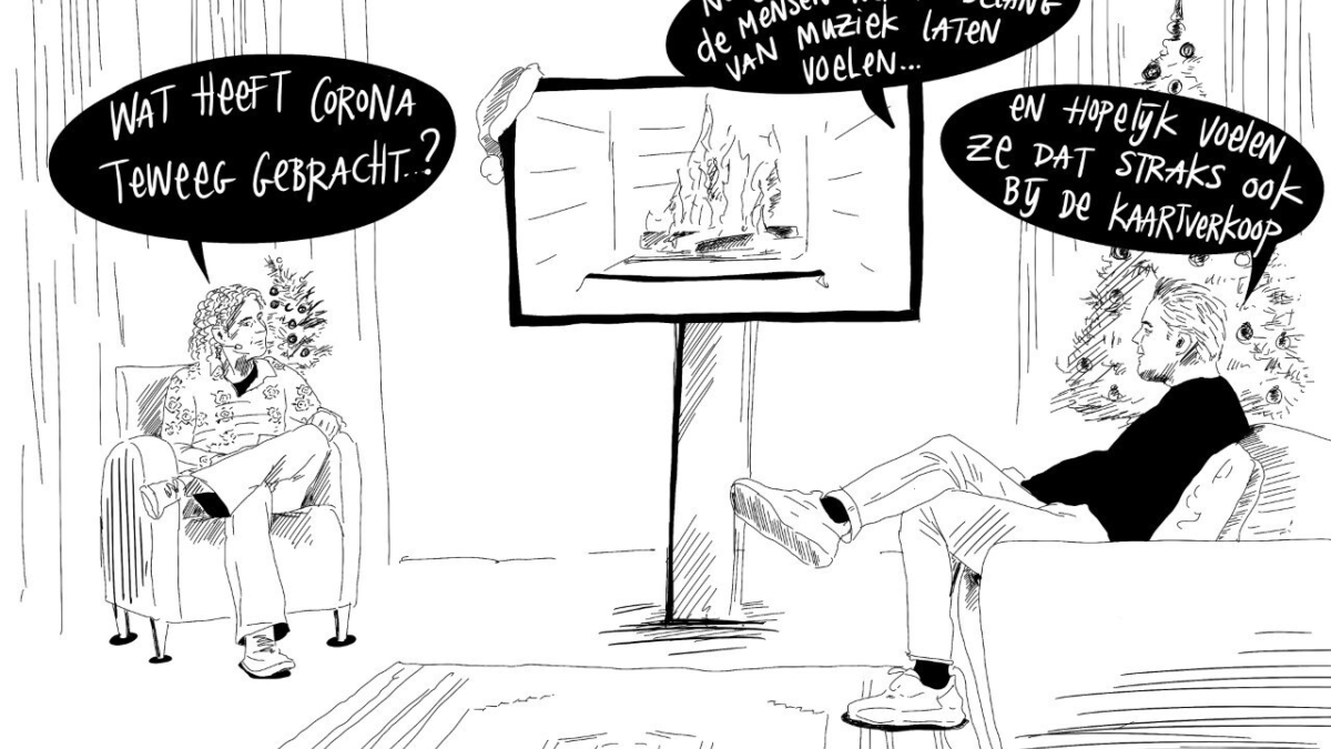 Cartoon Johan de Jong