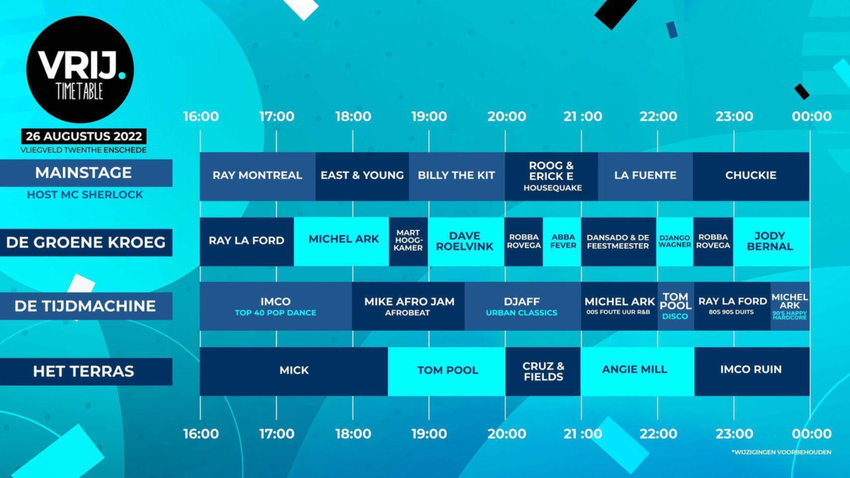 Timetable