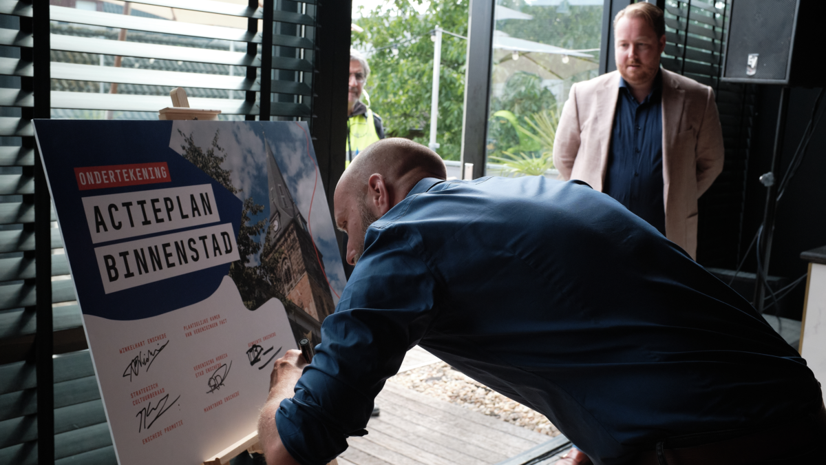 Actieplan binnenstad Ernst Bergboer