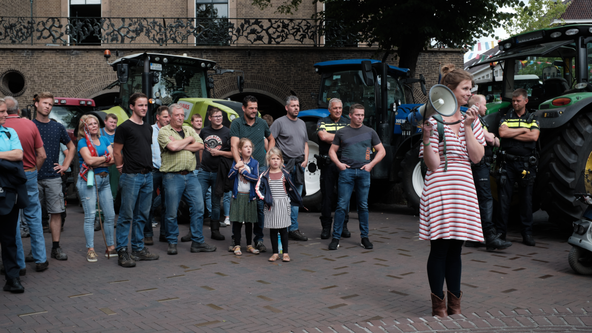 Marianne Schouten boerenprotest Ernst Bergboer