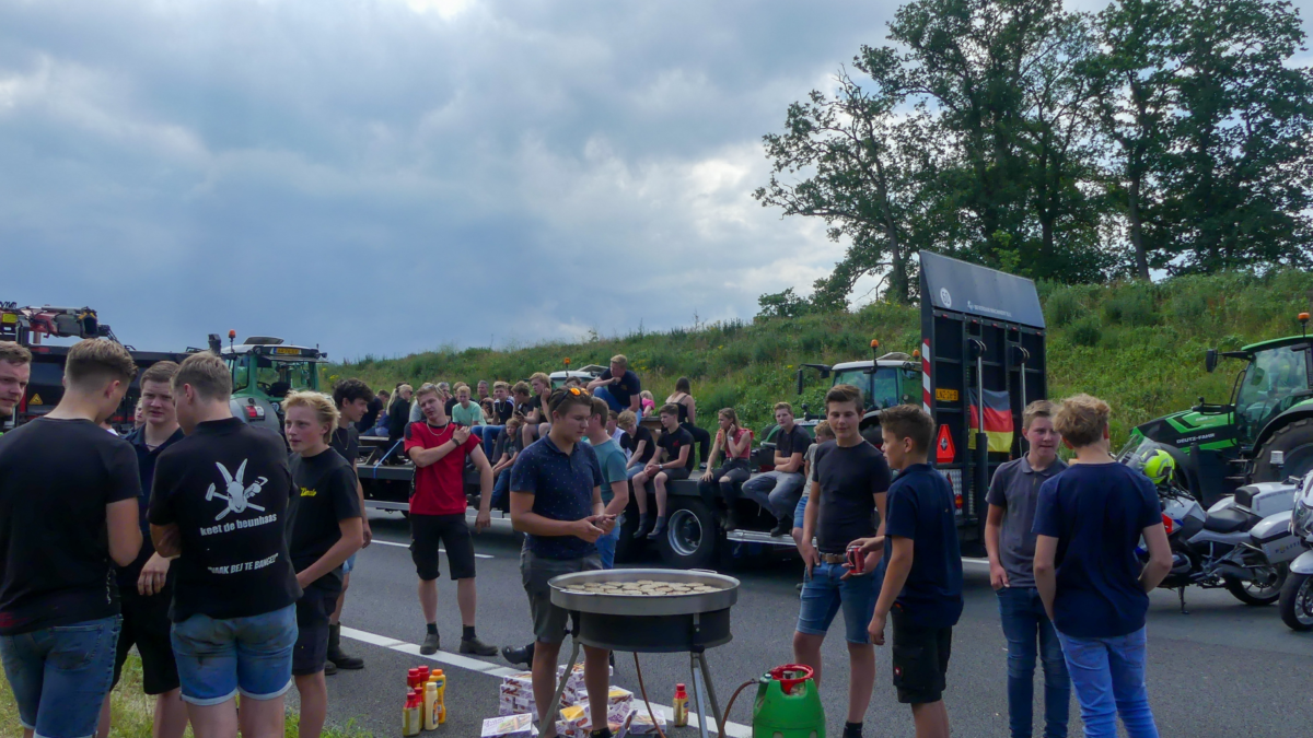 20220704 Dennis Bakker News United A35 bbq boerenprotest boerenopstand