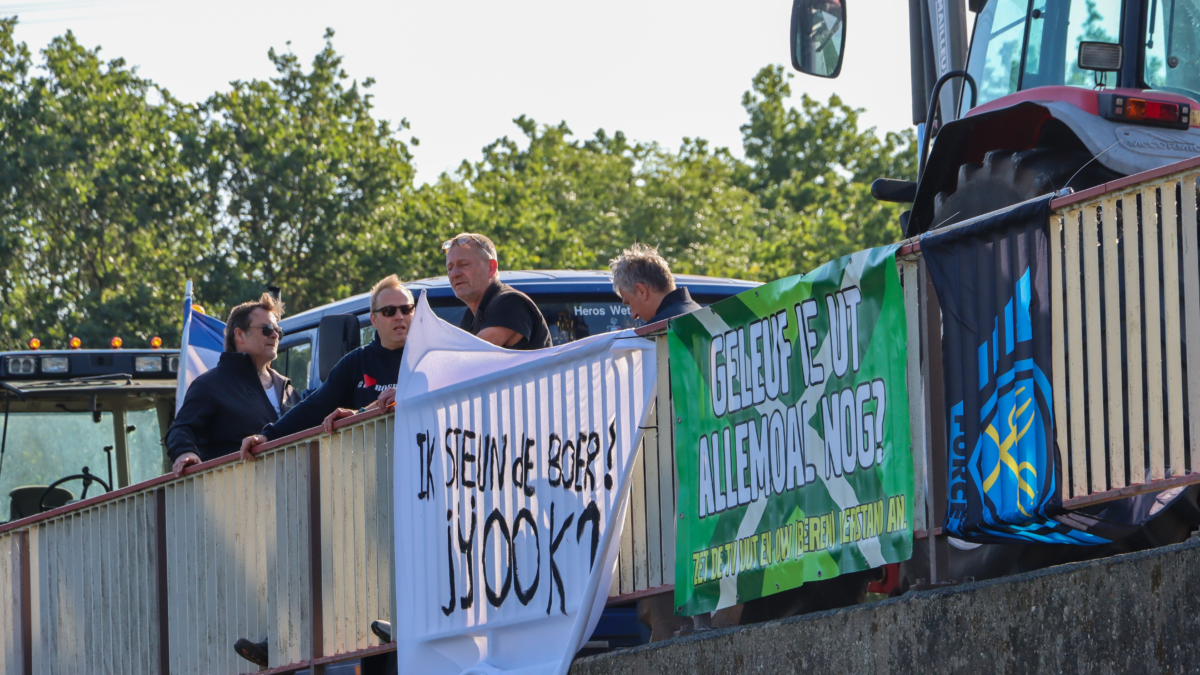 Foto boerenprotest Dennis Bakker Newsunited