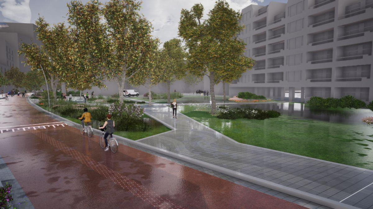 Impressie park Molenstraat