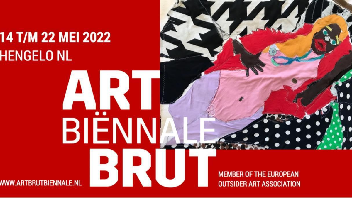 Art brut biënnale banner