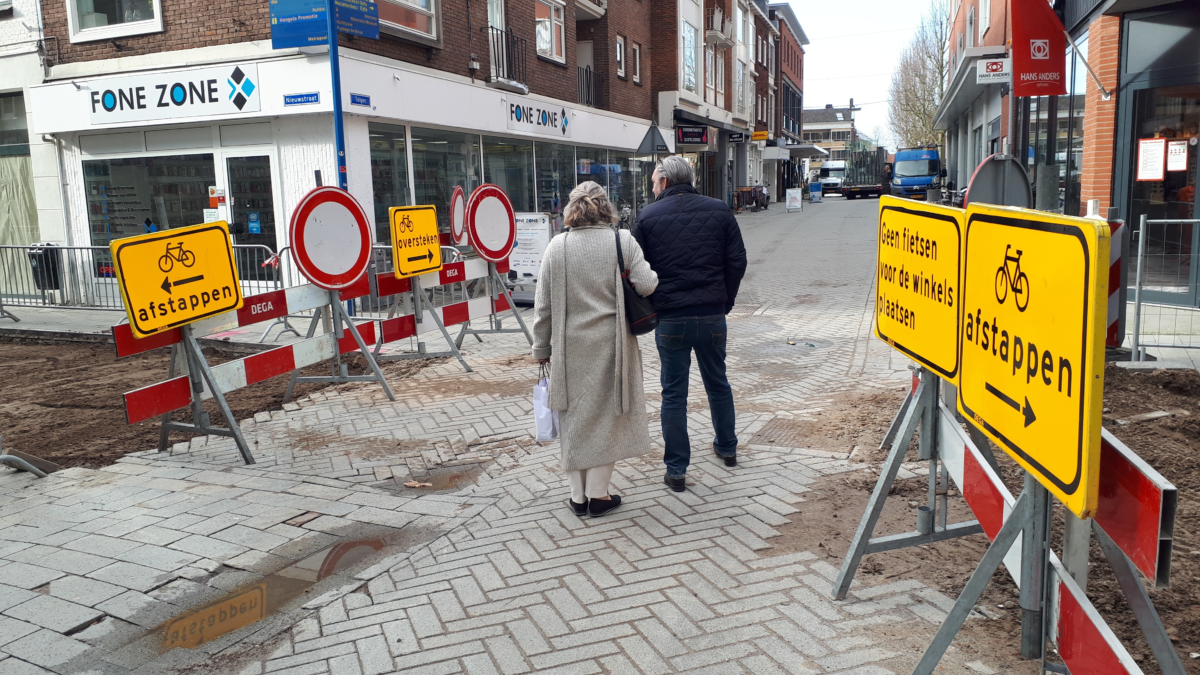 Nieuwstraat hengelo 2 wegwerkzaamheden feb 2022