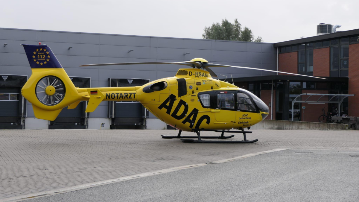 Traumahelikopter Dennis Bakker I Jzersteden