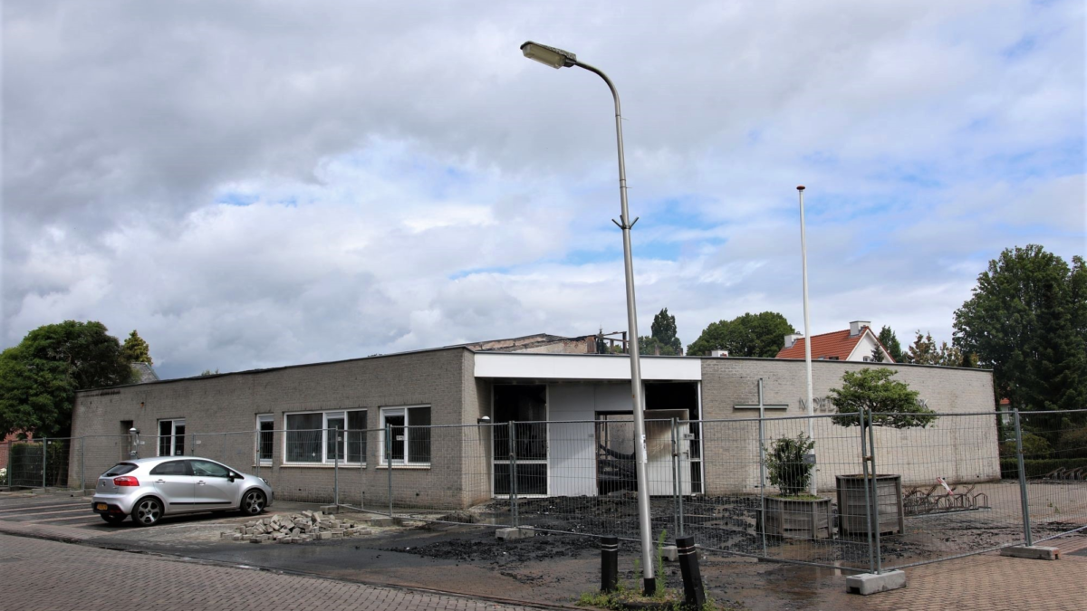 Moeder teresakerk brand 2019 foto indebuurt