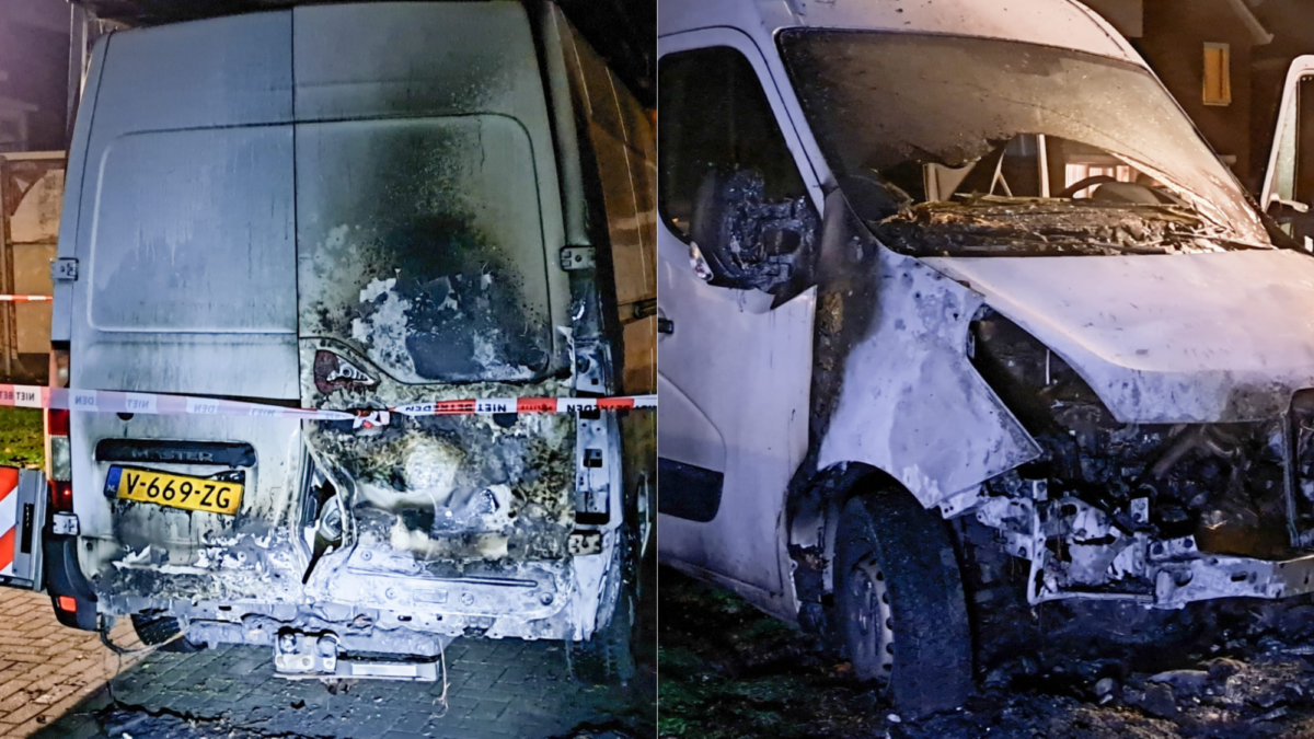 20251110 busje brand Glanerbrug News United Dennis Bakker