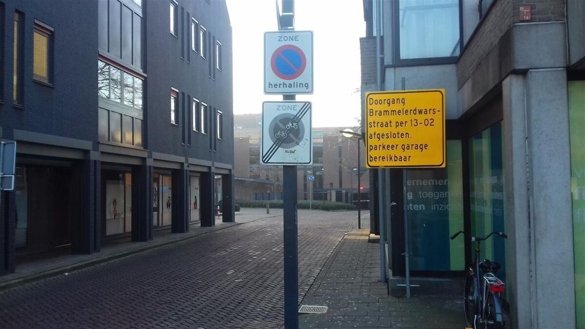 247624 afsluiting sluiproute