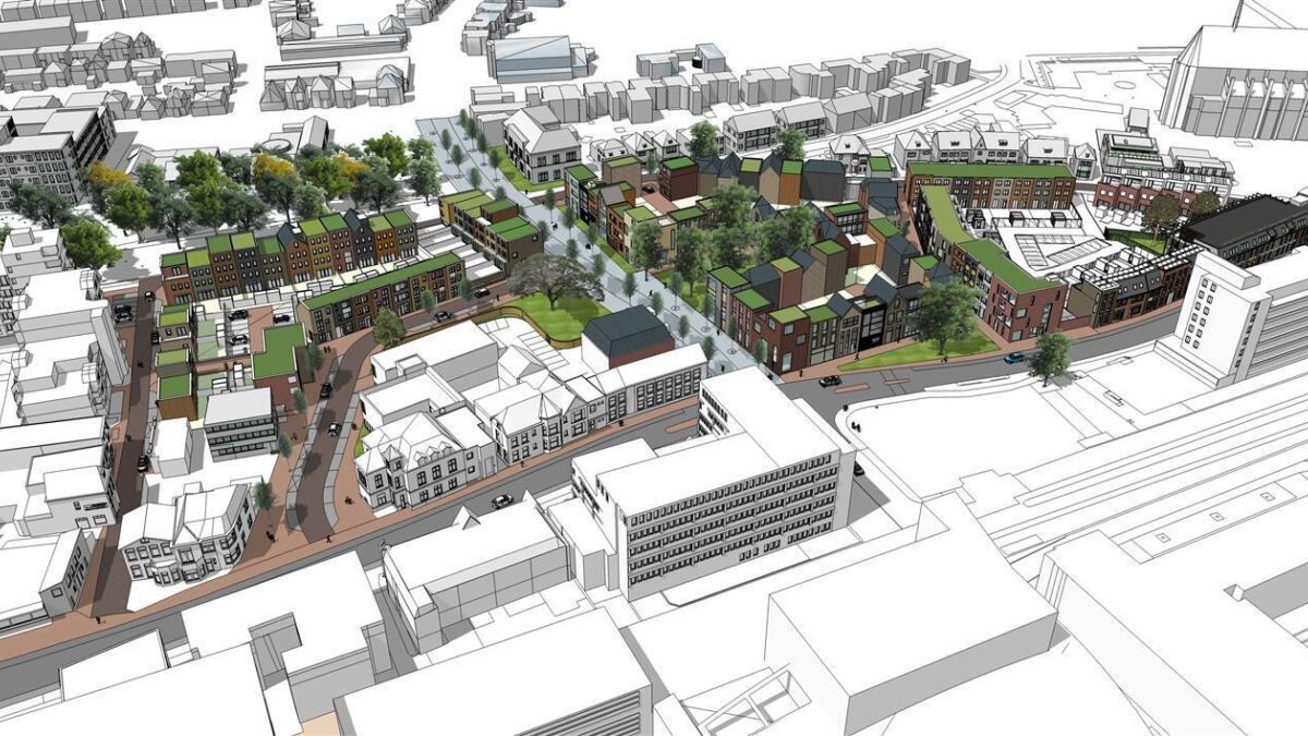 246996 spoorzone view 02 zuid noord