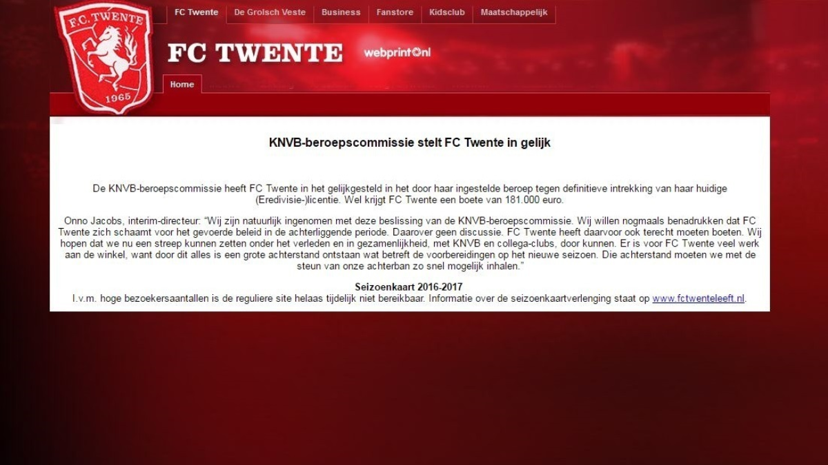 204125 FC Twente site overbelast 1