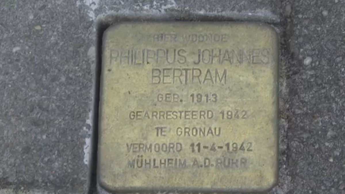 188280 stolperstein Philippus Johannes Bertram