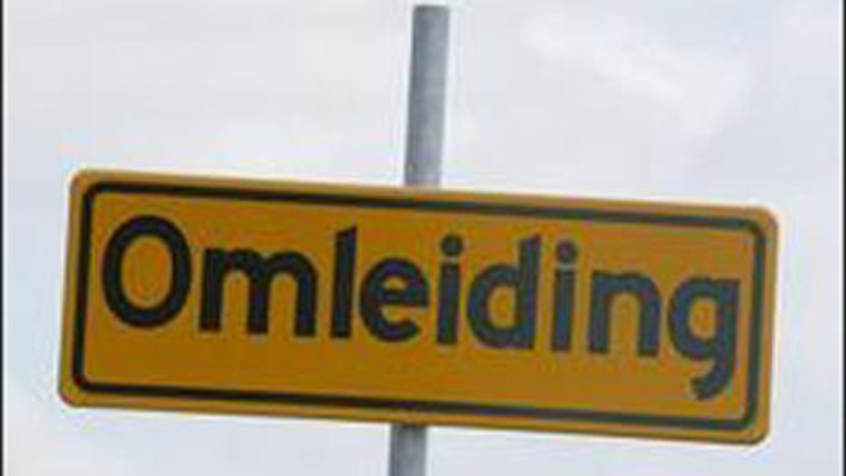 23350 omleiding