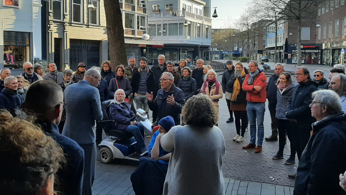 Handtekeningen Walhof Roessingh wijkverkeersplan