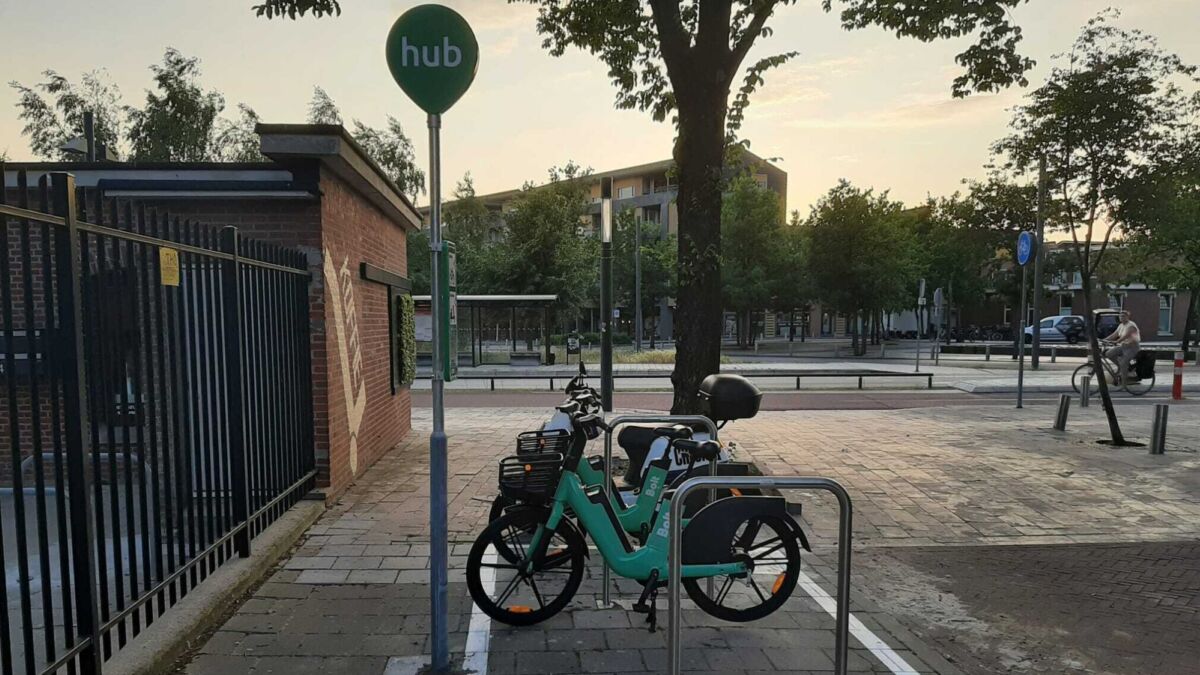 20230626 Buurthub hub deelscooters deelvervoer deelfietsen