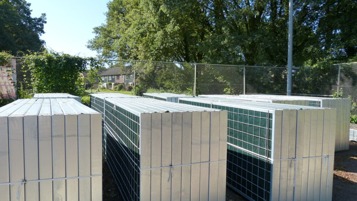 230811 padelbanen woolderes bouw ligt stil FOTO FRANKLIN