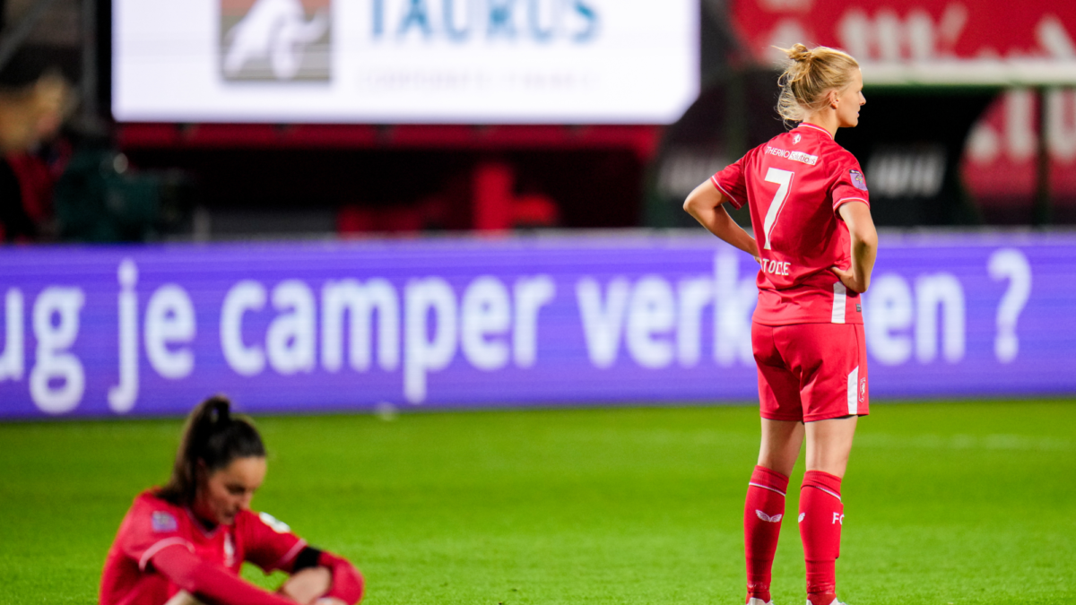 20231018 FC Twente Vrouwen verliest van BK Häcken en plaatst zich niet voor Chamoions League Foto Orange Pictures Rene Nijhuis