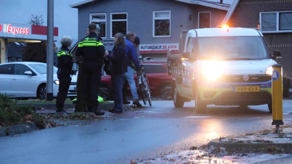 Fietser gewond bij ongeval in Wierden