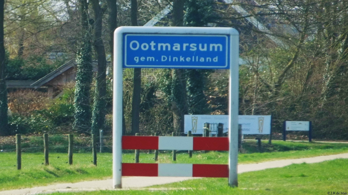 Ootmarsum plaatsnaambord