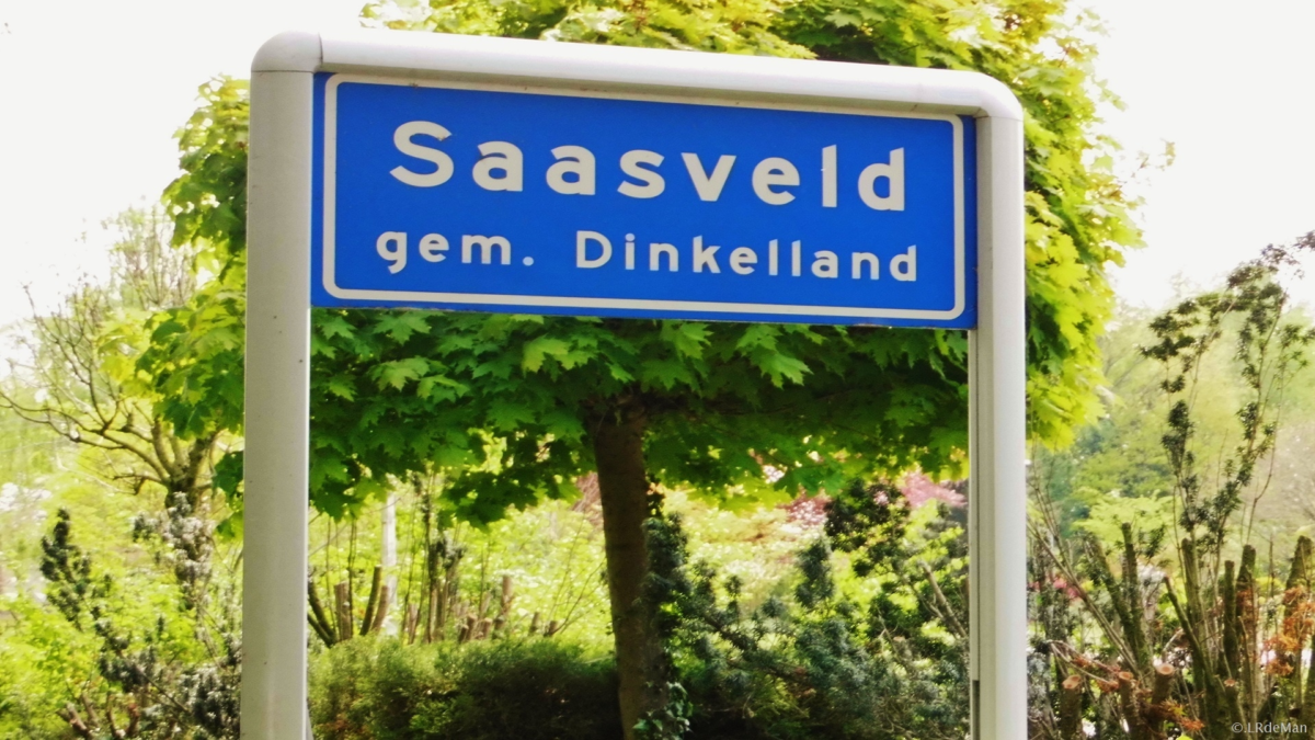 Saasveld plaatsnaambord