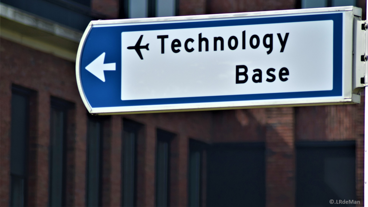 Technology base verkeersbord