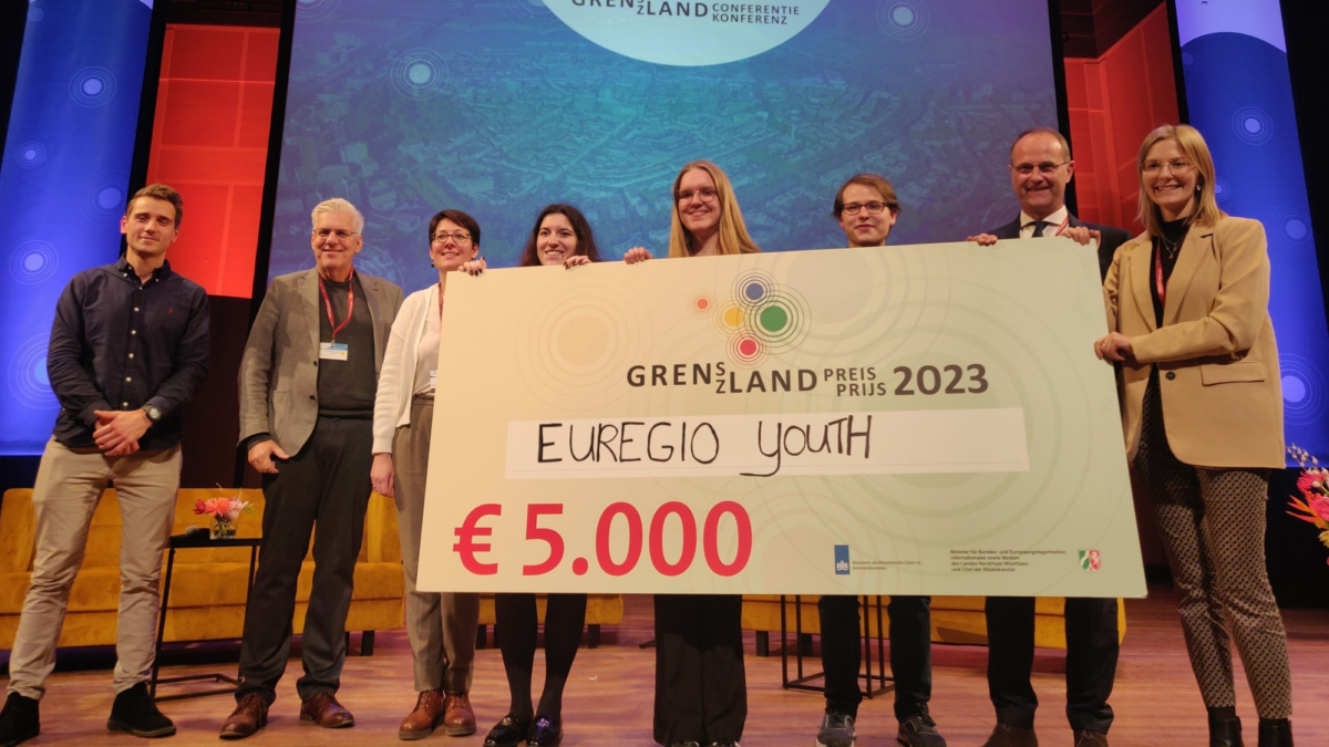 Grenslandpreis uitreiking Euregio Youth Euregio