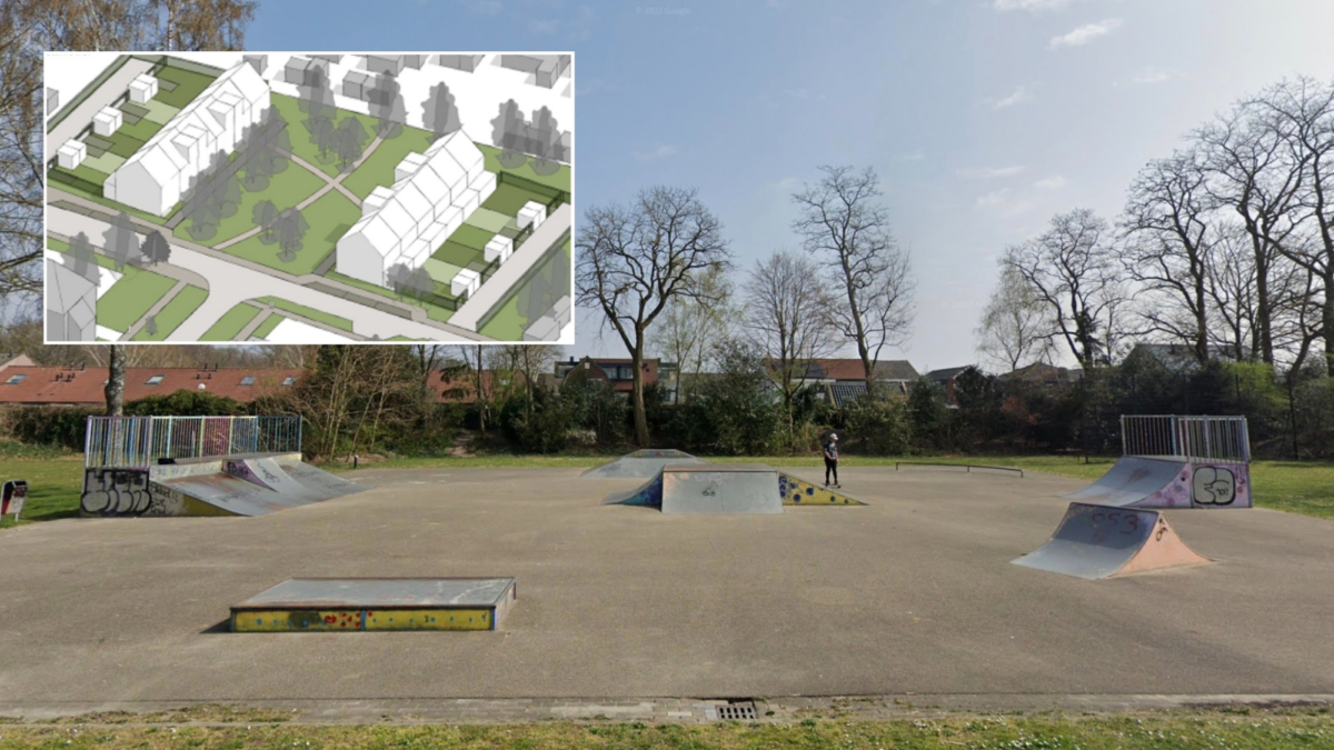 20240508 skatepark en woningbouw Velve Google Streetview