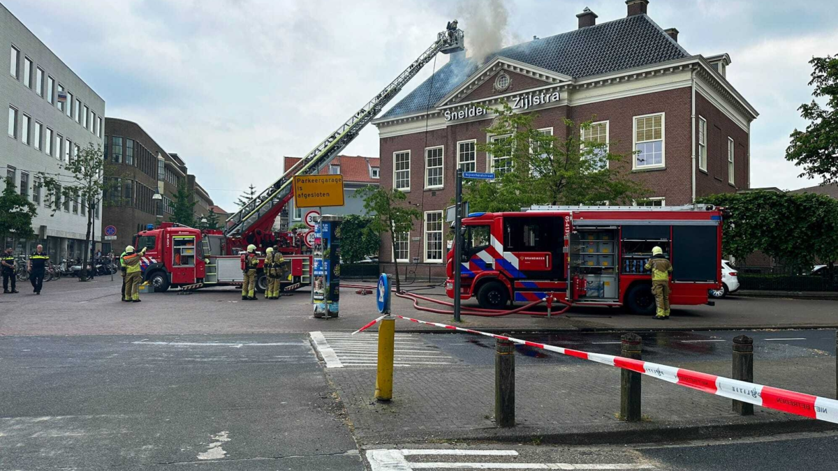 Snelder Zijlstra brand in Enschede