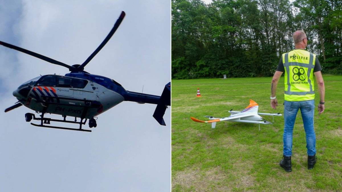 20240531 helikopter drone zoektocht vermiste man