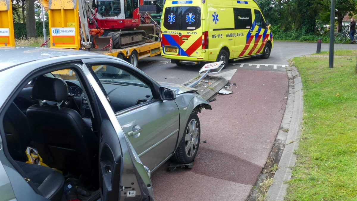 Botsing Keppelerdijk wegversmalling 12062024