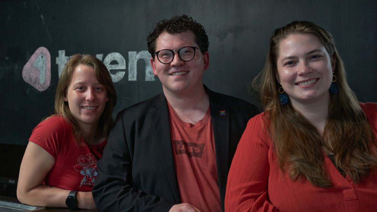 Annebel Bunt Marijn Ouwehand Linsey van der Veen en Ernst Bergboer