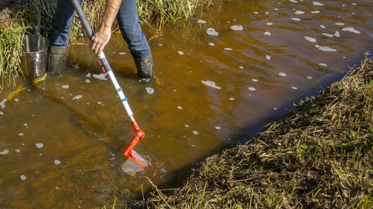 Monster nemen 1 waterschap vechtstromen pfas vliegbasis twenthe