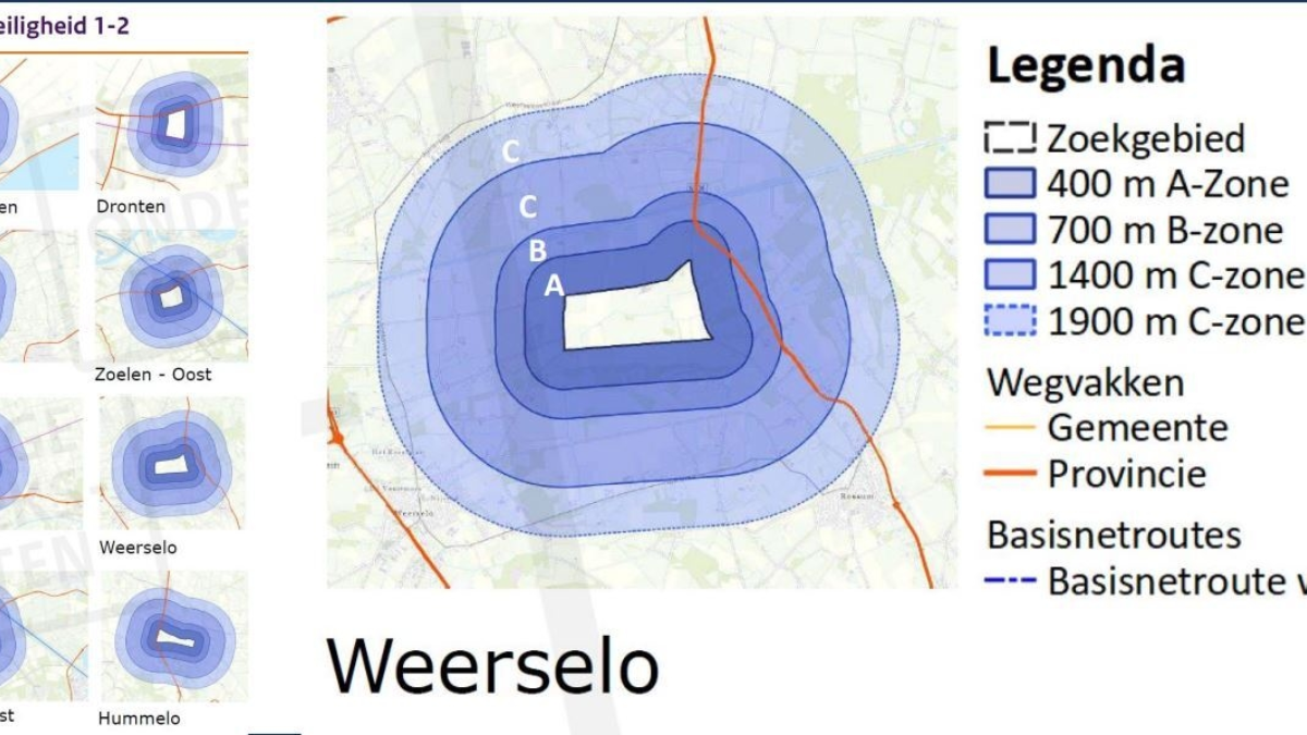 Presentatie Defensie Zonering zoekgebied Weerselo Munitieopslag