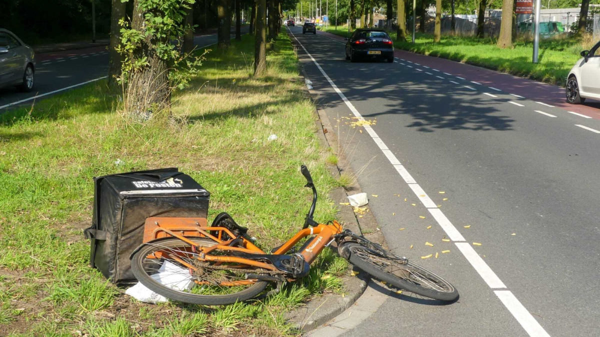 20240718 Maaltijdbezorger fietser ongeval Broekheurne Ring Reerinklanden News United Enschede