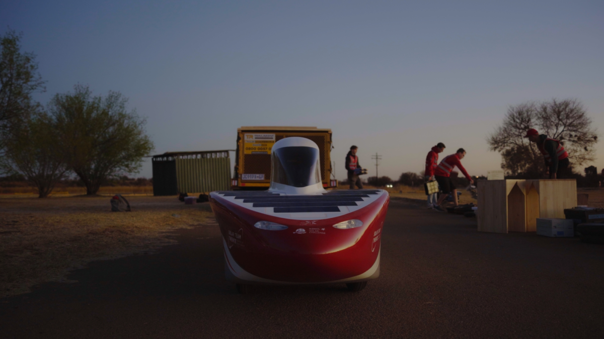 Solar Team Twente in Zuid Afrika voor Sasol Solar Challenge