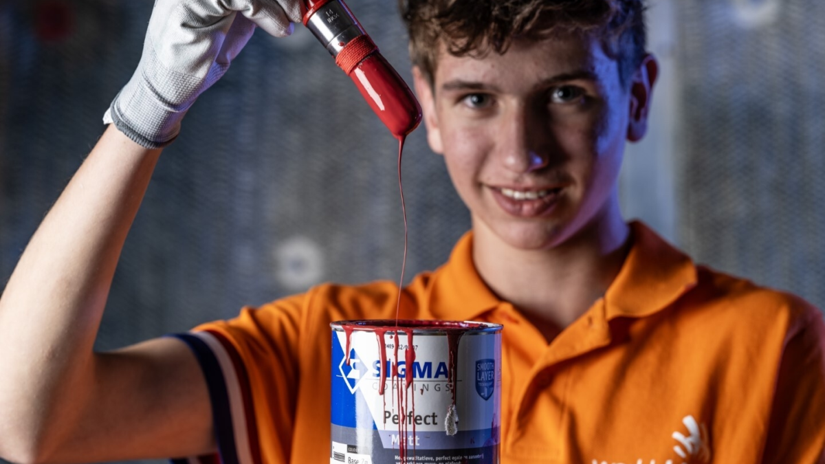 Stef Olimulder ROC van Twente World Skills Aangepast Groot