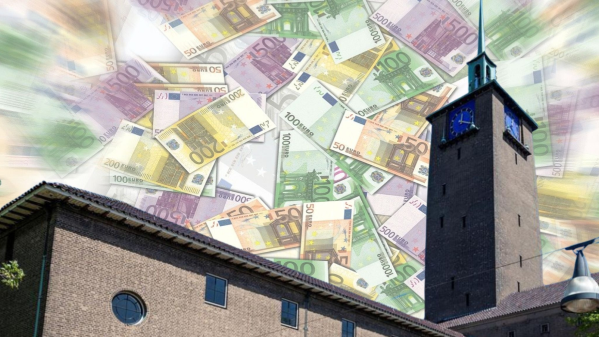 20250102 Stadhuis Enschede euro geld