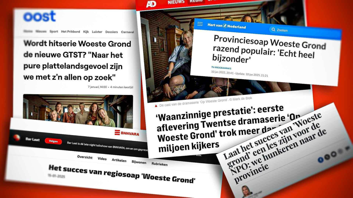 Woeste Grond Krantenkoppen 1 TV 20250123