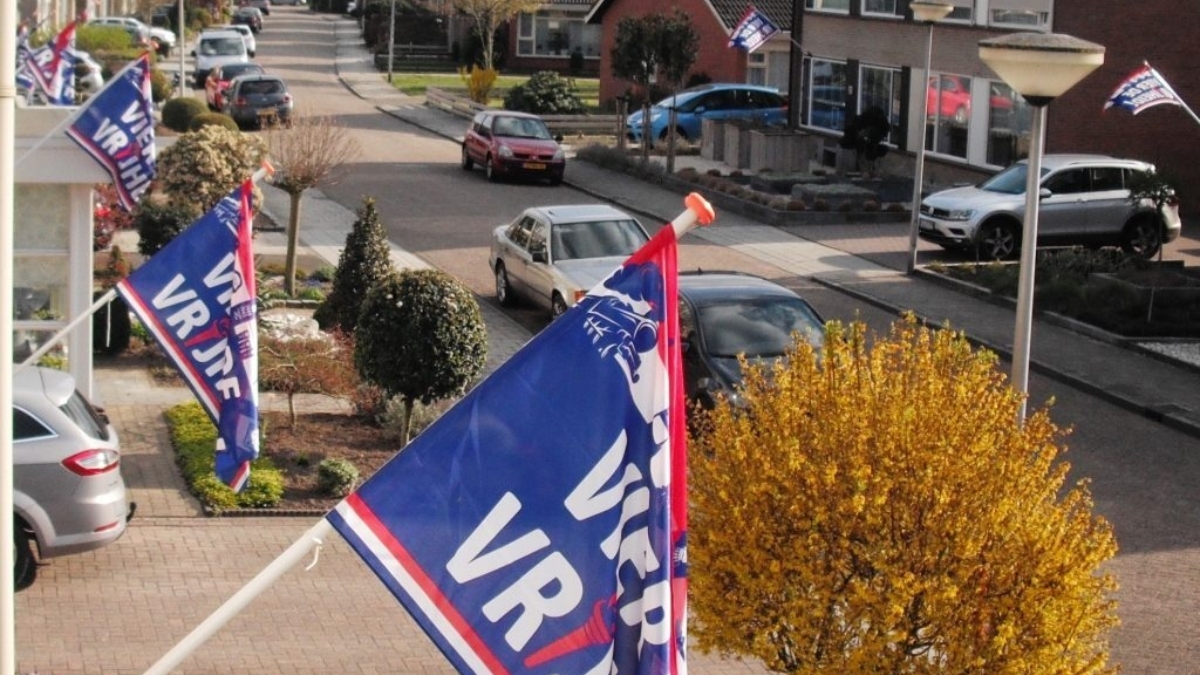 Vrijheid wierden enter