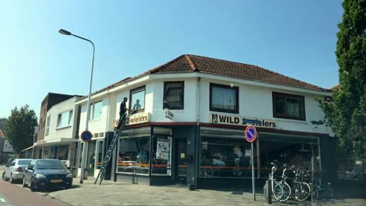 Rijwielhandel Wild in de Nieuwstraat kopie