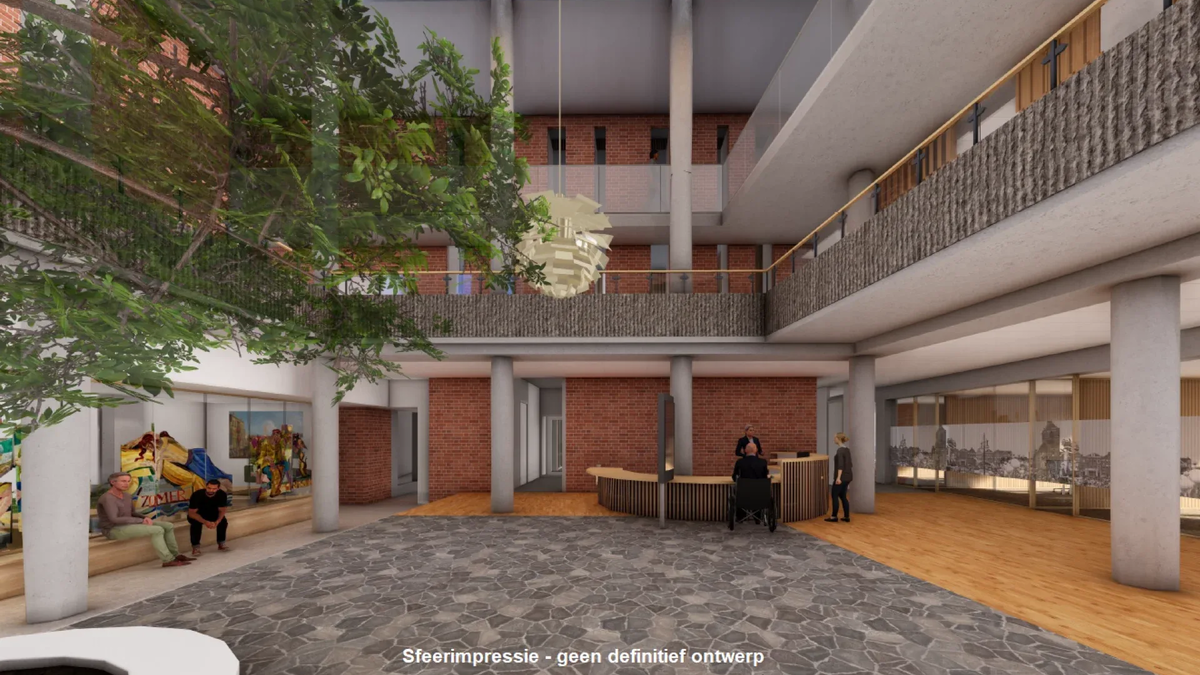 Stadhuis sfeerimpressie