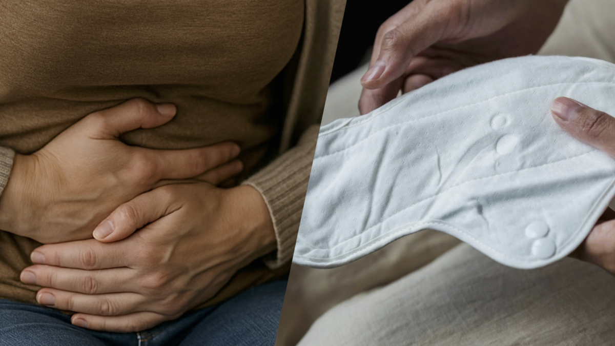 20250523 stockphoto menstruatie vrouwen maandverband
