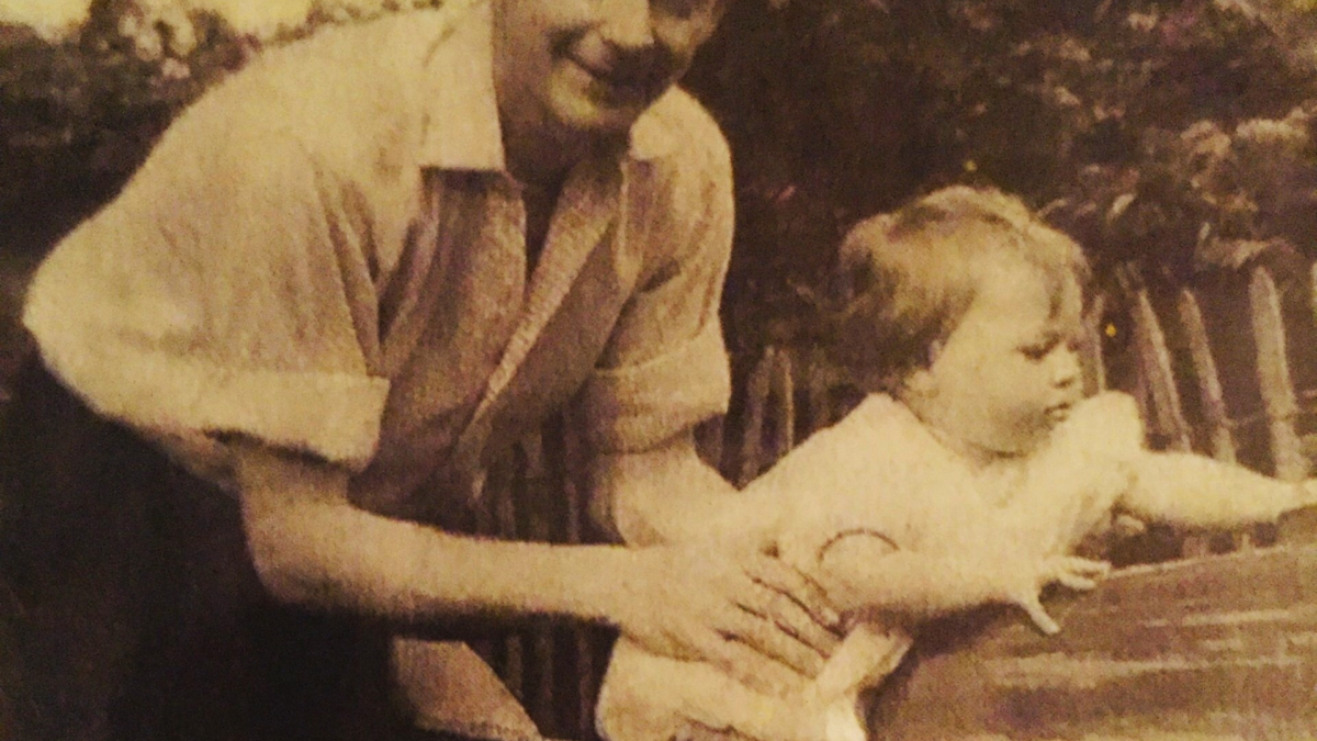 Theo Bult John Bacon met dochter
