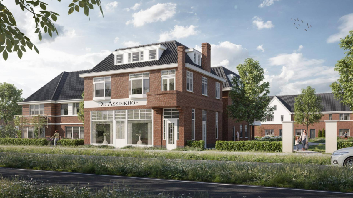 Tekeningen nieuwe wijk rondom Assinkhof Nieuw Wonen Twente 3