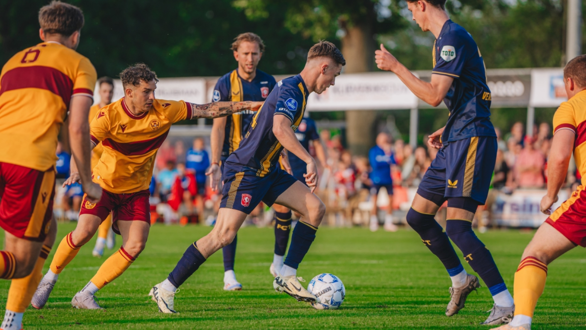 FC Twente in Deurningen tegen Motherwell FC Twente Media