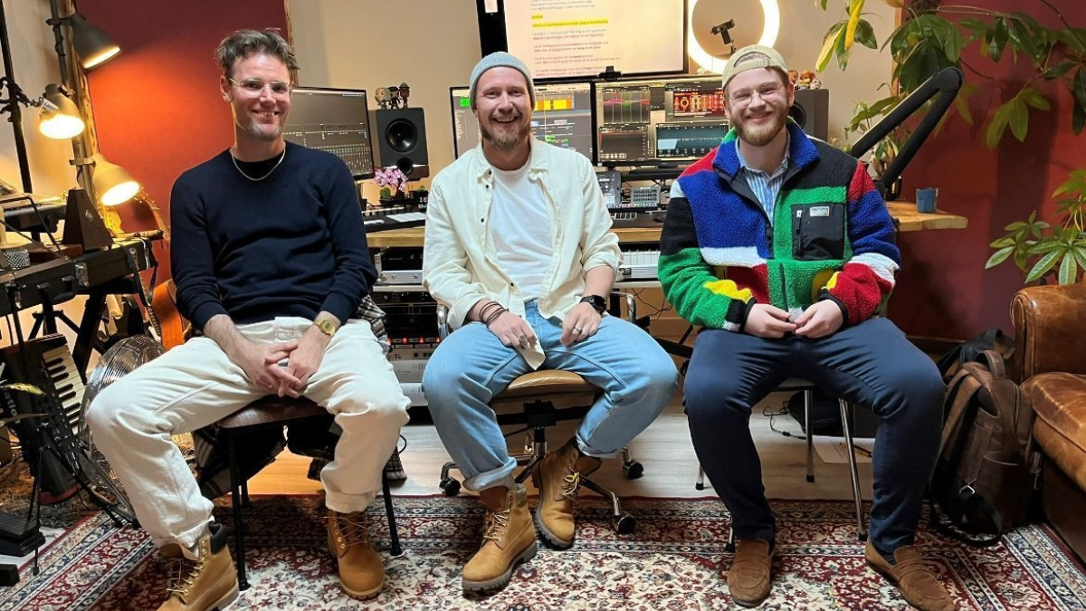 Robin Kwakman Tom Hoesstee en Wouter Hulsbergen