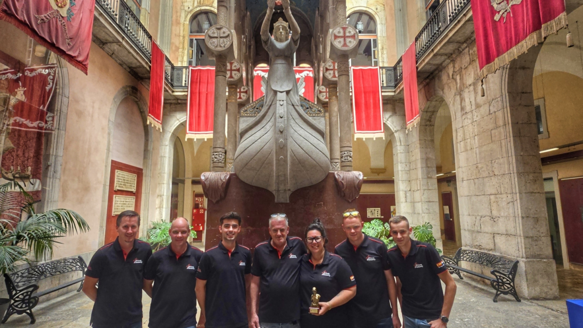 20250709 Dream Fireworks tweede bij wedstrijd in Spanje 2 foto Piro Fan