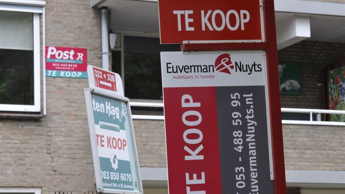 Te koop bordje huis