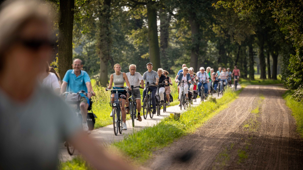 De Boer op met de fiets Enter