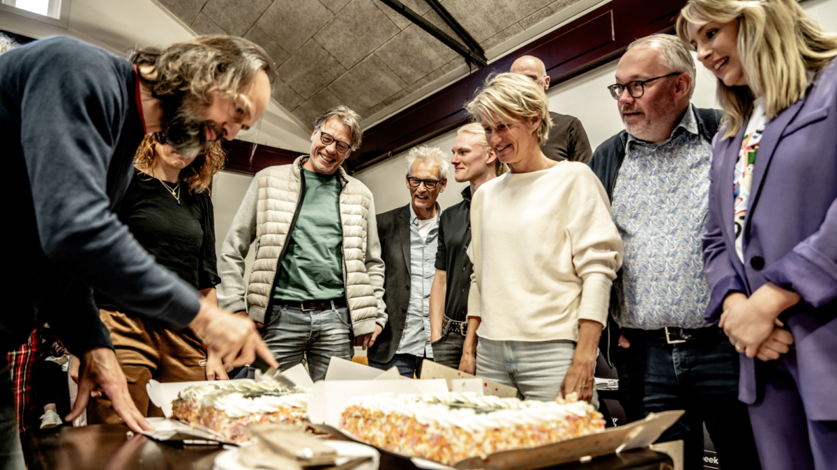 Huttenkloas cast taart